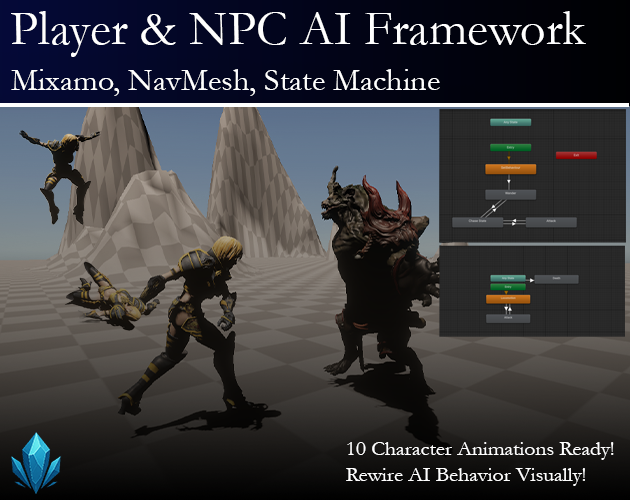 Player & NPC Behaviour Framework